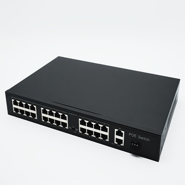 NEVADA PS26M-24EE-300 24 PORT 10/100+2 PORT 10/100/1000 GİGABİT UPLİNK 1 PORT SFP 300W POE SWİTCH