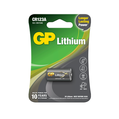 CR123A GP LİTHİUM PİL AJAX ALARM PİLİ