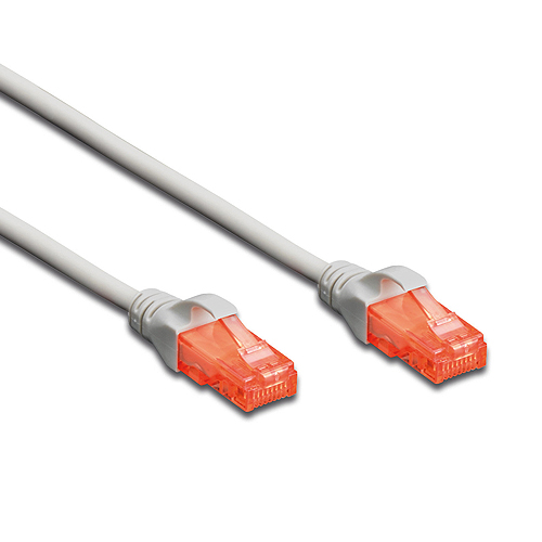 DIGITUS DK-1617-010 1 MT. CAT6 UTP LSZH GRİ PATCH KABLO