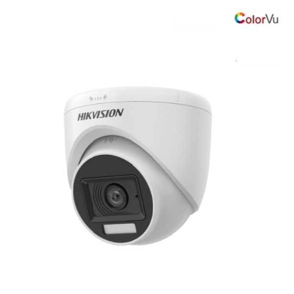 HİKVİSİON DS-2CE76D0T-EXLPF 2 MP DOME 20 METRE GECE GÖRÜŞLÜ COLORVU (7/24 RENKLİ) AHD DOME KAMERA 2.8 MM LENS