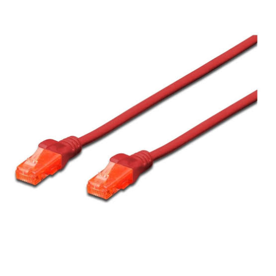 DIGITUS DK-1617-020/R 2 MT. CAT6 UTP LSZH RED PATCH KABLO