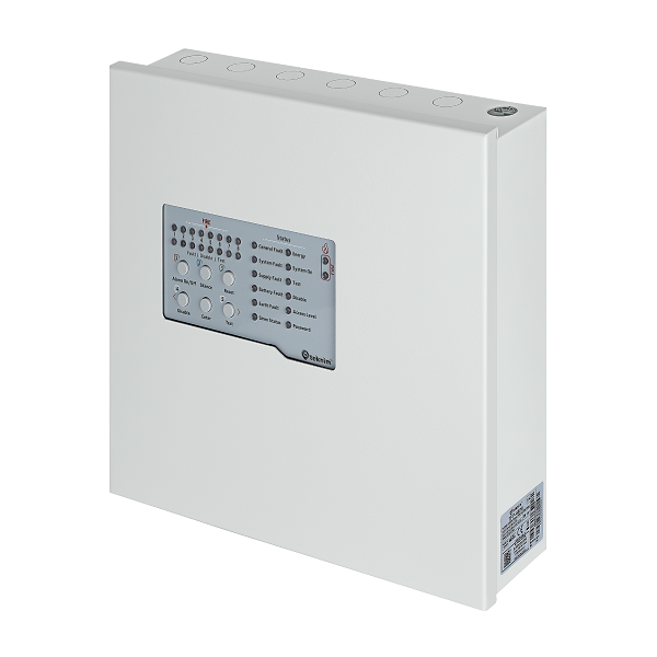 TEKNİM TFP-4408 8 BÖLGELİ KONVANSİYONEL YANGIN ALARM PANELİ (METAL KASA)