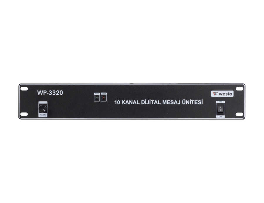 WESTA WP-3320 -10 KONTAK ACİL ANONS MESAJ KAYIT ÜNİTESİ