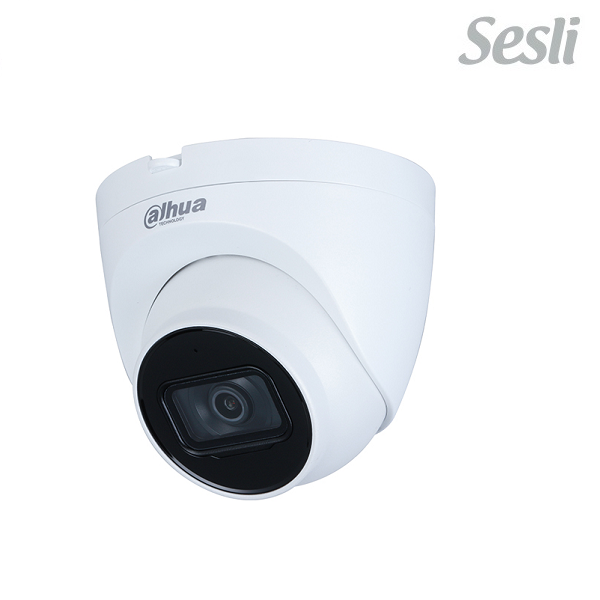 DAHUA IPC-HDW1230T-AS-0280B  2 MP STARLİGHT DAHİLİ SESLİ IP DOME KAMERA H.265+