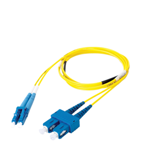 SC-LC SM 9/125 DUPLEX PATCH CORD LSZH 2 MT