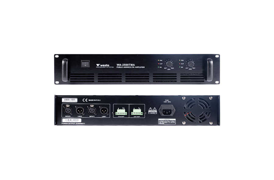 WESTA WA-2500TMA 2x500 WATT POWER AMFİ
