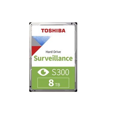 TOSHIBA S300 PRO 8 TB 7200RPM 256MB SATA3 180TB/Y 7/24 GÜVENLİK DİSKİ TÜRKİYE DİSTRÜBÜTÖR