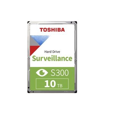 TOSHIBA S300 PRO 10 TB 7200RPM 256MB SATA3 180TB/Y 7/24 GÜVENLİK DİSKİ TÜRKİYE DİSTRÜBÜTÖR