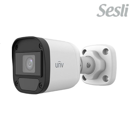 UNİVİEW UAC-B115-AF28 5 MP DAHİLİ SESLİ 2.8 MM LENSLİ TVI/AHD/CVI KAMERA 20 METRE GECE GÖRÜŞ