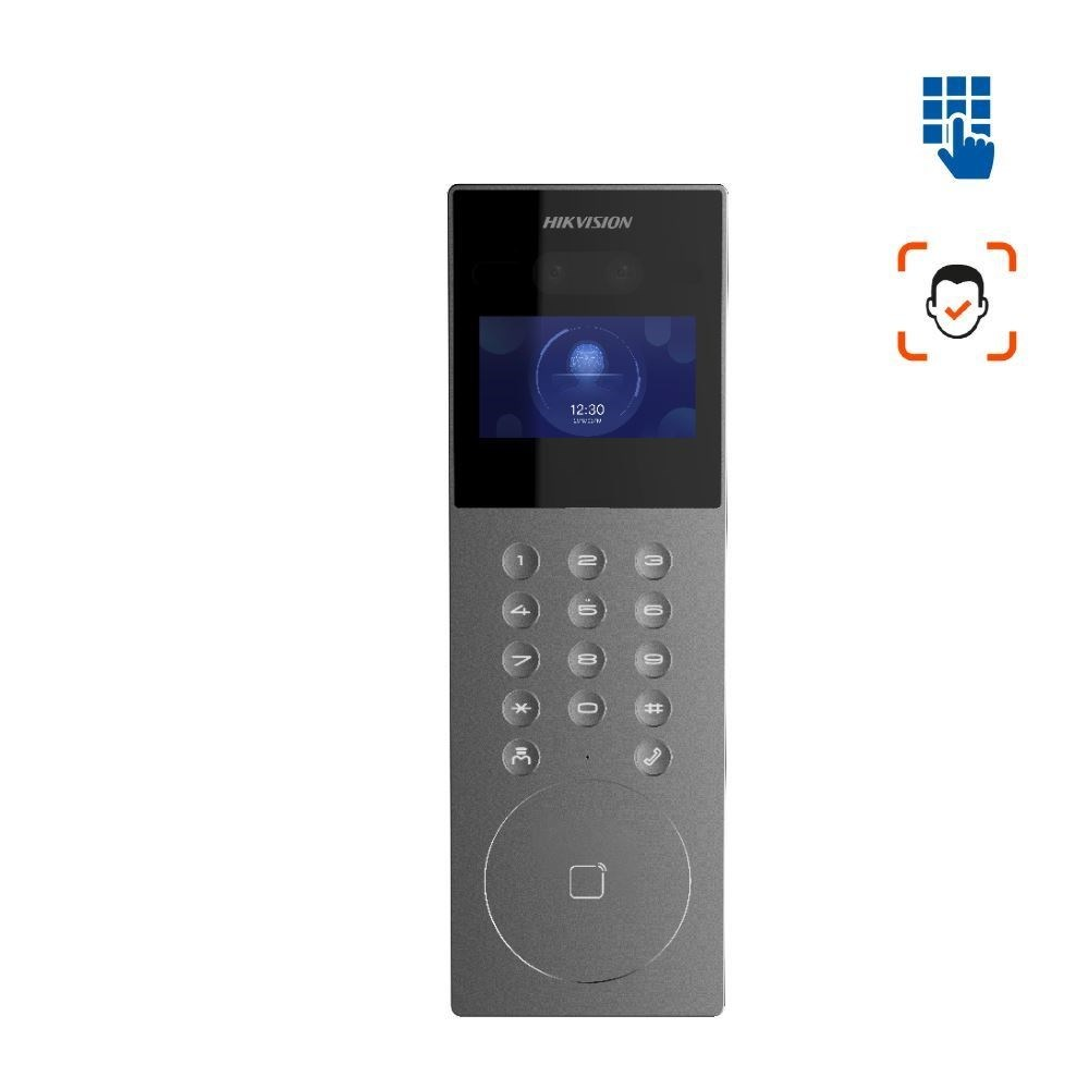 HİKVİSİON DS-KD9203-E6 APARTMAN TİPİ  YÜZ TANIMA TERMİNALİ DIŞ ORTAM ÜNİTESİ