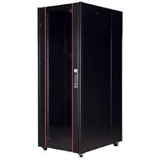 36U 19 INC DİKİLİ TİP RACK KABİNET 600X600 MM SİYAH TEKERLEK DAH