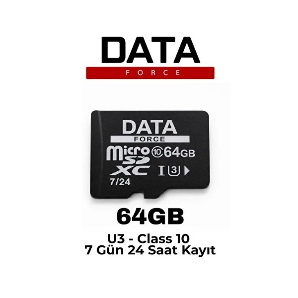 DATA 64GB MİCROSD HAFIZA KARTI