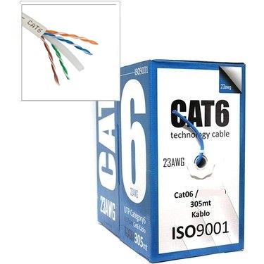 APRONİX 305 METRE 23 AWG UTP CAT6