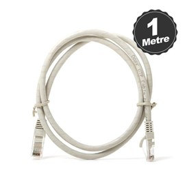 CAT6 UTP GRİ PATCH KABLO 1 MT