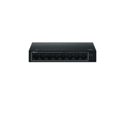 BDCOM S1500-8T 8 PORT 100/1000 GİGABİT SWİTCH METAL KASA