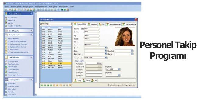 PERSONEL TAKİP PROGRAMI (MAAŞ HESAPLAMA)