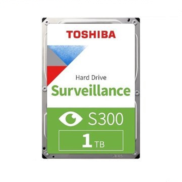 TOSHIBA S300 1TB 5700RPM SATA3 64MB 7/24 GÜVENLİK DİSKİ TÜRKİYE DİSTRÜBÜTÖR