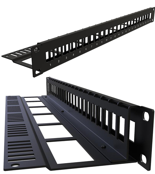 24 PORT BOŞ PATCH PANEL