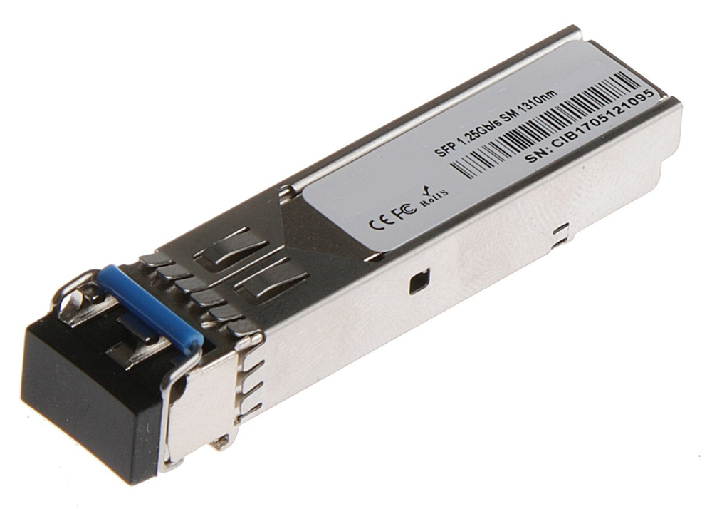 1.25G SFP MODULE DUAL FIBER SM 1310NM LC 20 KM (HP-HUAWEI-CISCO-RUIJIE UYUMLU)