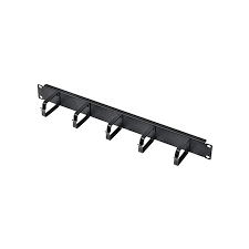 1U YATAY ORGANİZER METAL KANCALI