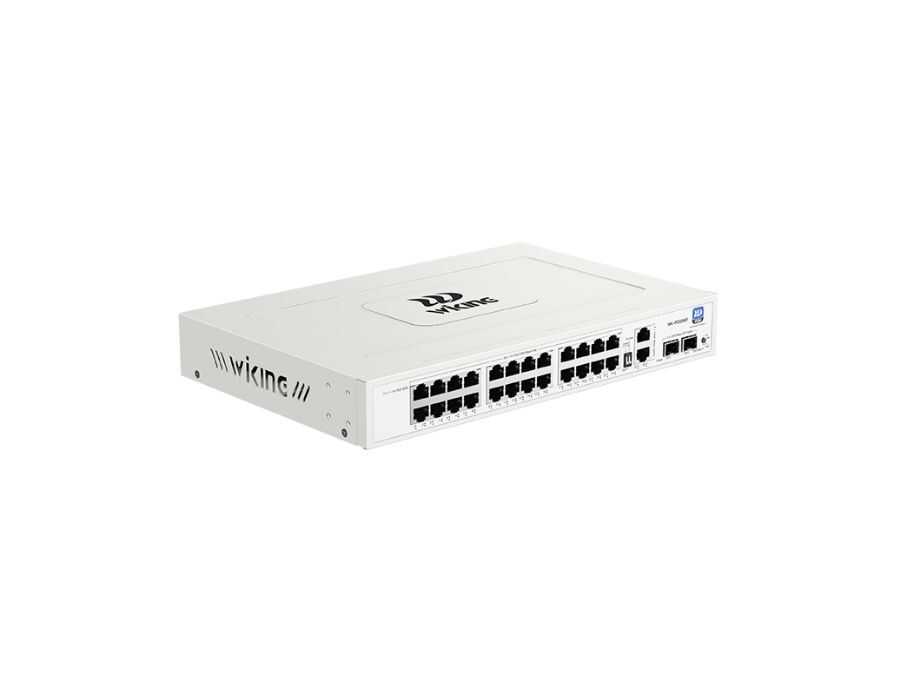 Wİ-TEK WK-PS328GF 24 PORT POE 100/1000 2 PORT UPLİNK 100/1000 2 PORT SFP SWİTCH 285W FULL GİGABİT POE SWİTCH