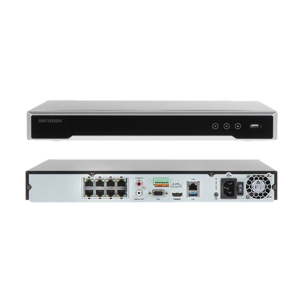 HİKVİSİON DS-7608NI-Q2/8P  8 KANAL POE 2 X6 TB HDD NVR KAYIT CİHAZI H.265 + 