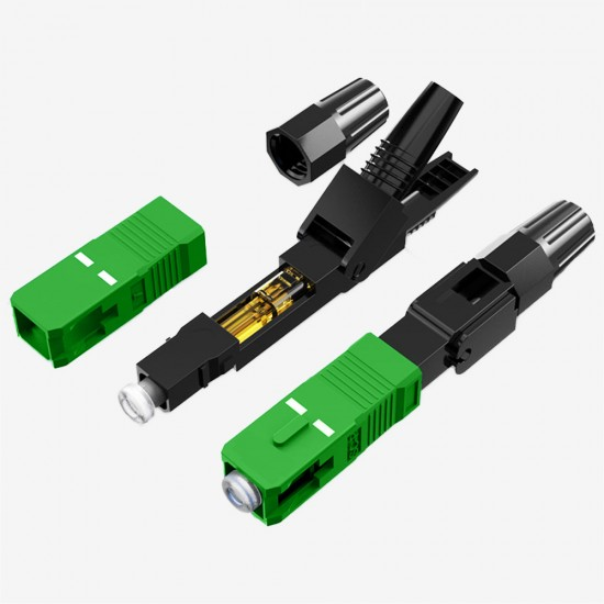 SC/APC SM FİBER OPTİK CONNECTOR