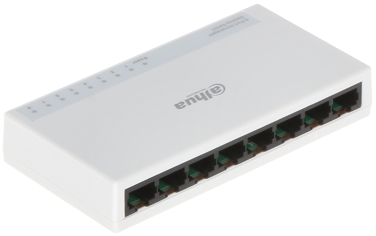 DAHUA PFS3008-8ET-L 8 PORT 10/100 MBPS  SWITCH