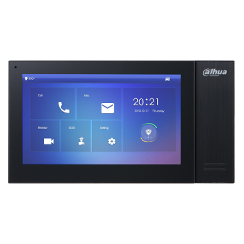 DAHUA VTH2421FB-P 7 İNÇ TFT LCD SİYAH DOKUNMATİK EKRAN 1024x600 ÇÖZÜNÜRLÜK