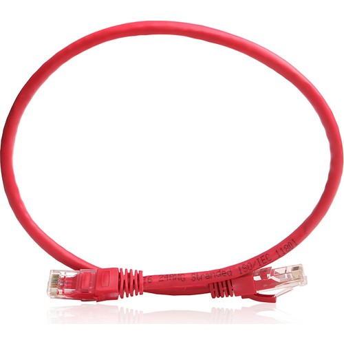 CAT6 UTP KIRMIZI PATCH KABLO 0.60 MT